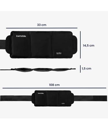 kwmobile Hot Cold Compress Gel - Reusable Universal Gel Belt - Hot Cold Compress Gel Patch Fridge Freezer - Buy Online on GoSupps.com
