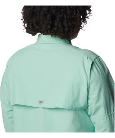 Columbia Women's PFG Bahama II UPF 30 Long Sleeve Fishing Shirt - Kelp, X-Large - Buy Online on GoSupps.com