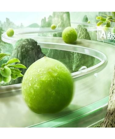 crisp green plum Green plum plums sweet and sour crisp and refreshing plum sour plum candied fruit dried fruit7.05oz/200g - Buy Online on GoSupps.com