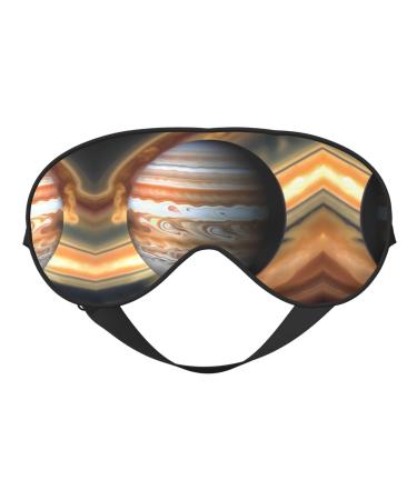 Jupiter Landscape Eye mask Soft Elastic and Adjustable Nighttime Comfort Sleeping mask Suitable for Both Men and Women
