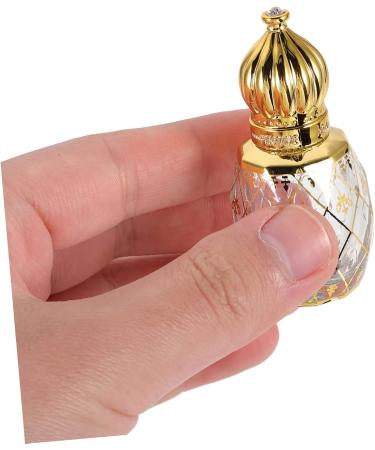 Exquisite Middle Eastern Perfume Bottle | Glass Desktop Ornament & Essential Oil Holder - Buy Online on GoSupps.com