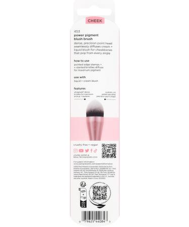 Real Techniques Power Pigment Blush Makeup Brush Cheek Brush For Liquid and Cream Blush Dense Synthetic Bristles Unique Pointed Shape For Precise Application Vegan and Cruelty Free 1 Count - Buy Online on GoSupps.com