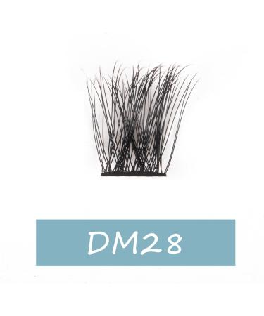 SISILILY Individual Cluster Lashes 72 Clusters C D Curl | DIY Lash Extensions 10-16mm Wispy Fluffy Reusable False Eyelashes - DM28 Mix - Buy Online on GoSupps.com
