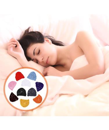 Lurrose 10-Piece Mesh Crochet Hair Network Caps - Short Women's Hair Snoods for Sleep & Comfort | International Shipping Available - Buy Online on GoSupps.com