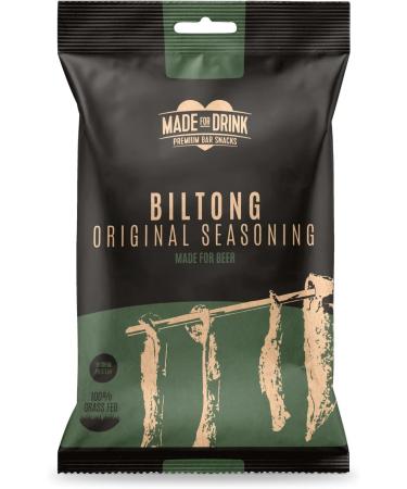 Made For Drink Biltong & Chorizo Thins Selection - Premium Bar Snacks | Keto Friendly & 100% Carbon Neutral - 6 Pack Gift Set (180g) - Buy Online on GoSupps.com