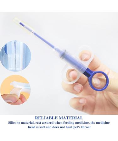 Buy Tafaftl 2-Piece Tablet Feeder for Cats & Small Dogs - Red & Blue Medication Pusher | International Shipping Available - Buy Online on GoSupps.com