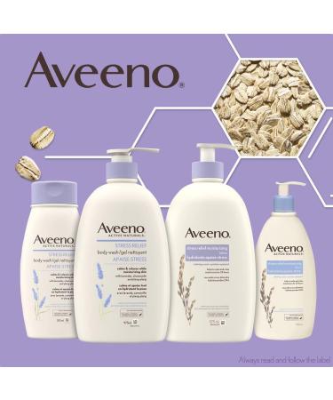 Aveeno Stress Relief Body Wash - Dry Skin Colloidal Oatmeal Ylang Ylang Chamomile Lavender Essential Oils 975 mL (Packaging May Vary) 975 ml (Pack of 1) - Buy Online on GoSupps.com