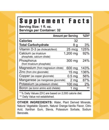 SupraLife Cal Toddy 32oz - Essential Bone Support Formula - Buy Online on GoSupps.com