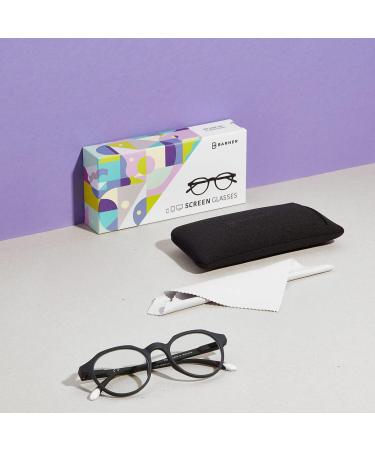 BARNER Chamber Blue Light Glasses - Black Noir for Men & Women | Reduce Eye Strain Stylish Computer Glasses - Buy Online on GoSupps.com