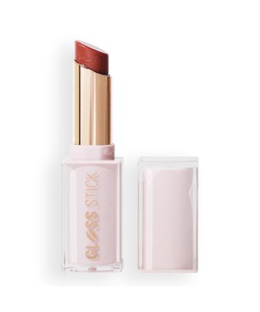 Revolution Pout Lip Gloss Finition Brillante Ultra Pigment e Acide Hyaluronique & Vitamine E Vegan & Cruelty-Free 3g Shimmer Sugar Cookie Pink