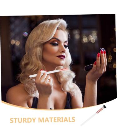 Mikinona white brush for nose contour Concealer Brush brush for nose makeup contour brush 18.50X1.00X1.00CM White - Buy Online on GoSupps.com