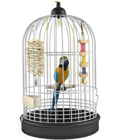 CHICAB 8 Colorful Parrot Toys - Natural Wood Hammock & Perch for Small Birds | Eco-Friendly Bird Toys - Buy Online on GoSupps.com