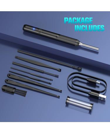 1080P Ear Wax Removal Tool with Camera - Ear Cleaner Kit for iPhone, iPad, Android - 8 Pcs Ear Set & 5 Auxiliary Accessories Included - Buy Online on GoSupps.com