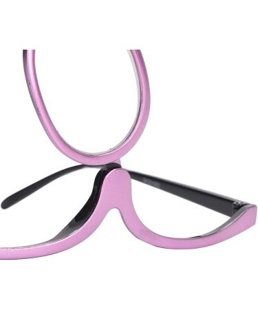 Magnifying Eye Make Up Glasses Cosmetic Eye Glasses with Case Flip Down Cosmetic Reading Glasses Spectacles for Women (+2.50) - Buy Online on GoSupps.com