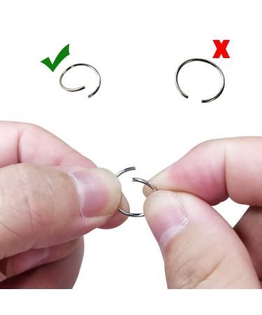 200 PCS Hair Braid Rings | Hair Hoops Clips for Women & Girls | Dreadlocks Accessories in Gold & Silver - Buy Online on GoSupps.com