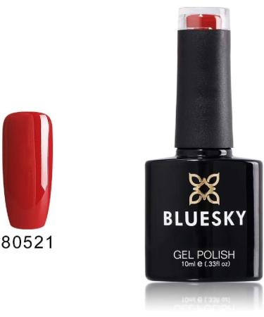 Bluesky Gel Nail Polish Timeless Set Pink Red Gold Base Coat No Wipe Top Coat (Requires Curing Under Uv/Led Lamp) 10 ml - Buy Online on GoSupps.com