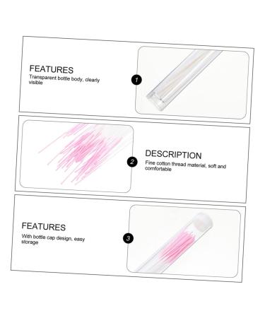 Healeved Ear Piercing Cleaning Line - Portable Ear Hole Cleaner for Daily Use - 20 Boxes of Convenient Ear Floss - Anti-blocking Rosy Earrings - 10X0.2CMx5pcs - Buy Online on GoSupps.com