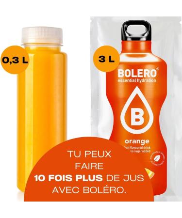 Bolero BANANA & STRAWBERRY 24x3g | Jus en poudre sans sucre dulcor la st via + vitamine C | pour enfants et sportifs | sans gluten v g talien | Go t banane et fraise - Buy Online on GoSupps.com
