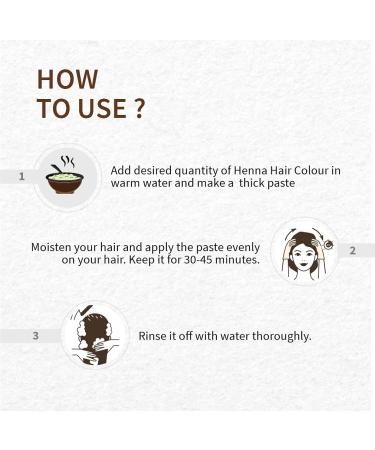 Indus Valley Bio Organic Natural Henna Powder - Light Brown Hair Dye 3.5 oz - Buy Online on GoSupps.com