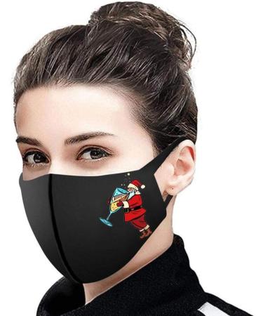 Riou 5-Piece Washable Cotton Mouth Protection - Breathable Dustproof Face Covering for Men & Women - Buy Online on GoSupps.com