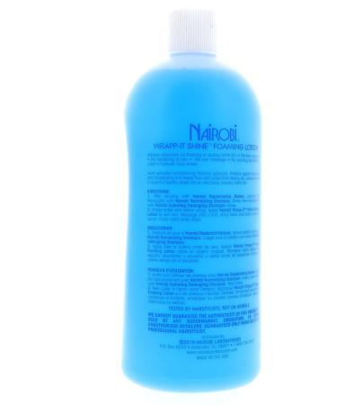 Buy Nairobi Wrapp-It Shine Foaming Lotion 946 ml - Best International Shipping & Quality Hair Care - Buy Online on GoSupps.com