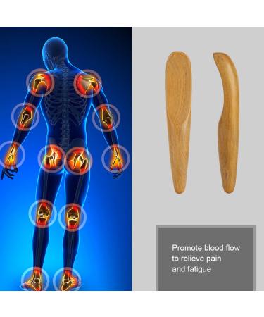 Foot & Hand Massage Wooden Stick | Acupressure Meridian Tool | Mini Finger Massager for Body & Face | Relaxation & Wellness Device - Buy Online on GoSupps.com