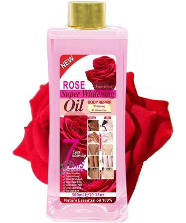 3PC Rose Oil for Skin Black Skin Lightening Oil 7 Days Rose Super Whitening Oil Rose Oil for Lightening Dark Skin Rose Whitening Oil Body Repair - Buy Online on GoSupps.com