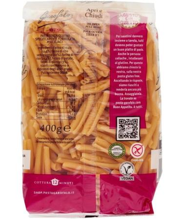  Italian Gourmet E.R. Garofalo Casarecce Senza Set of 10 bags of 400 g gluten-free gluten-free gluten-free gluten-free gluten-free gluten-free and Italian Gourmet Polpa 400 g - Buy Online on GoSupps.com