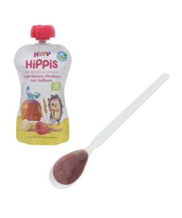 Shop 100% Organic Hipp Hippis Fruits & Cereals for Squirrels - Apple-Banana Raspberry 6 x 100g Bags No Added Sugar - International Shipping Available - Buy Online on GoSupps.com