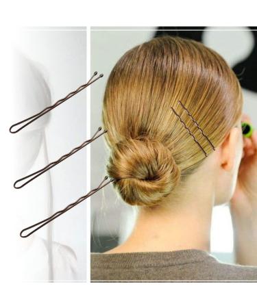 Bobby Pins Brown 240-Count Hair Pins with Cute Box - Premium Bobby Pins for Kids, Girls, and Women - Ideal for All Hair Types (2.2 Inch) - Buy Online on GoSupps.com