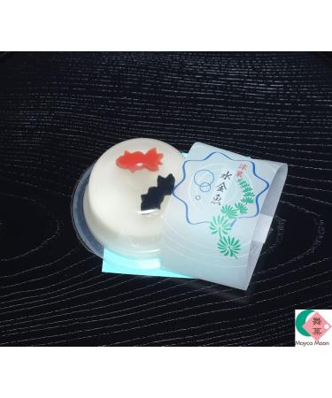 Mayca Moon Assorted Japanese Wagashi Gift Box - Yokan Jelly & Sakura Wraps - Premium International Sweets - Buy Online on GoSupps.com