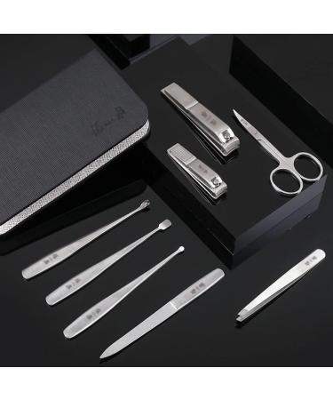 Nail Clipper Set 8-Piece Nail Clippers Set Adult Nail Clippers Pedicure Kit Stainless Steel Nail Beauty Kit Portable Travel Beauty Kit Nail Clipper Kit - Buy Online on GoSupps.com