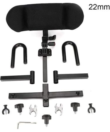 ECHBH Universal Adjustable Wheelchair Headrest Neck Pillow Headrest Pillow Cushion Headrest Wheelchair Neck Support Head Padding Wheelchairs Pillow (Color: Black) - Buy Online on GoSupps.com