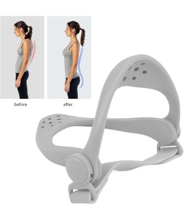 360 Adjustable Cervical Traction Device - Gray Neck Support Pillows for Posture Correction & Pain Relief - Buy Online on GoSupps.com