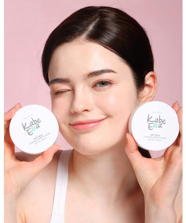 KabeElla Art Face Layering Cover Cushion SPF50+ PA++++ with Refill: Full-Coverage Foundation with Green Coffee Bean for Nourished, Dewy Skin - Buy Online on GoSupps.com
