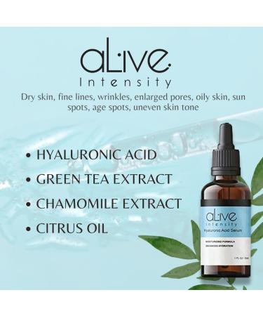 Hyaluronic Acid Serum - Ultimate Hydration & Moisturizing Formula for Radiant Facial Skin Care - Buy Online on GoSupps.com