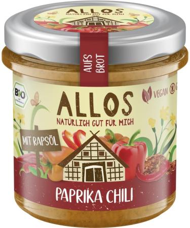 Nature BV Allos Organic on bread pepper Chili 6 x 140 gr - Buy Online on GoSupps.com