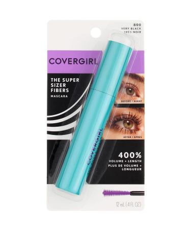 COVERGIRL The Super Sizer Fibers Mascara Very Black 1 Count