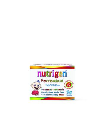 Nutrigen Childrens Ferromixin Sprinkles Sachets 30-Count 35 g (Pack of 1)