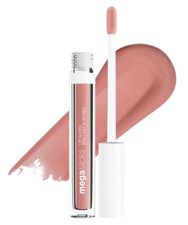 wet n wild Mega Slicks Lip Gloss | Long Lasting | Hyaluronic Acid | High Shine | Snuggle Sesh Snuggle Sesh 1 Count (Pack of 1)