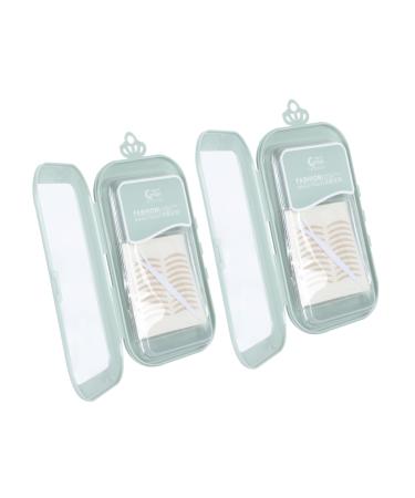 Healeved 2 Boxes Double Eyelid Sticker Decorative Tape Beauty Supplies Eyes Cosmetics Accessories Double Sides Tape Double Stick Tape Eye Lift Strips Double Sided Woman Adhesive Tape Glue