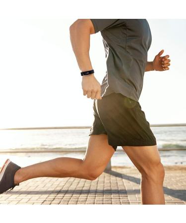 Vancle 3 Pack Silicone Sport Replacement Bracelets for Fitbit Inspire HR Inspire & Inspire 2 - Black Marine Blue Gray - Buy Online on GoSupps.com