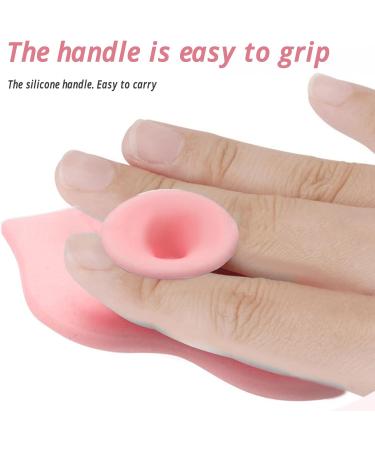 Silicone Exfoliating Lip Brushes with Sucking Cup Bendable Soft Lip Scrubbers Lip Cleaning Scrub Brush Tool - Buy Online on GoSupps.com