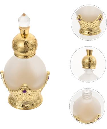 minkissy 1pc Perfume Bottle Humidifier Freshener Diffusers Fragrance Small Perfumes Aroma Essential Oil Perfume Refillable Empty Bottle Travel Glasses Middle East Composite Material 9X4X4CM Golden - Buy Online on GoSupps.com