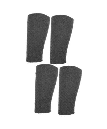 Hemoton 2 Pairs ankle sleeve plantar relief socks Guard brace winter ankle calf sleeves for men basketball kids kickstand sports ankle braces cotton major ankle guard child