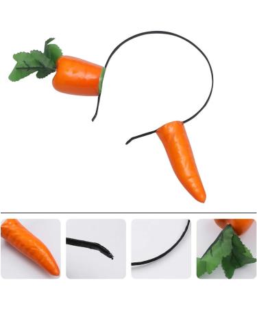 TENDYCOCO Carrot Hair Hoop - Fun Party Hair Accessories for Women | Decorative Adult Headwear  - Buy Online on GoSupps.com