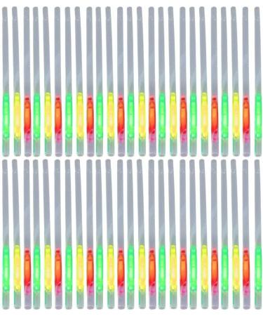 MIXCUT 50 Pack - 7.87'' Glow Straws Glow Sticks Glow in The Dark Straws | for Rave Parties EDM Concerts Glow Parties Party Favors Weddings Kids Birthdays. - Buy Online on GoSupps.com
