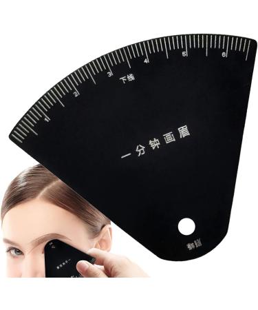 R gle sourcils Forme de guide de positionnement structur disposition d finie de la cartographie des sourcils structure l g re de modelage du maquillage | Aide l'alignement des mesures stables - Buy Online on GoSupps.com