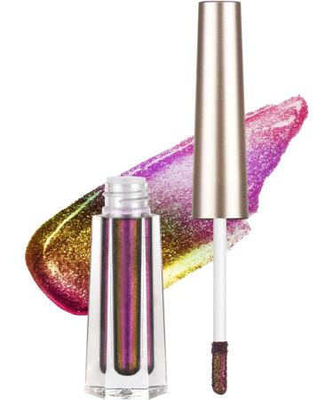 Multichrome Liquid Glitter Eyeshadow | Chameleon Eyeshadow Makeup MultiChrome Eyeshadow Glitter for Girls 102 - Buy Online on GoSupps.com