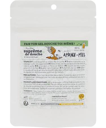 Soci t Step One SAS STEP ONE Shower gel powder almond honey 40 g